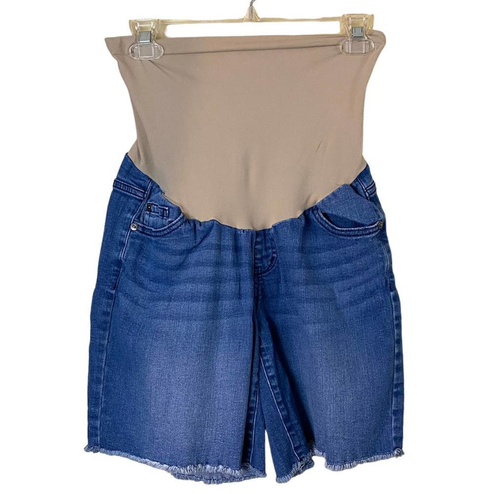 Indigo Blue Maternity Shorts Size XS